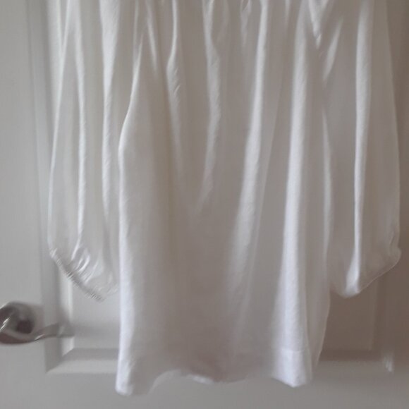 H&M 100% Linen Flowy Loose Fitting Blouse - Picture 9 of 10